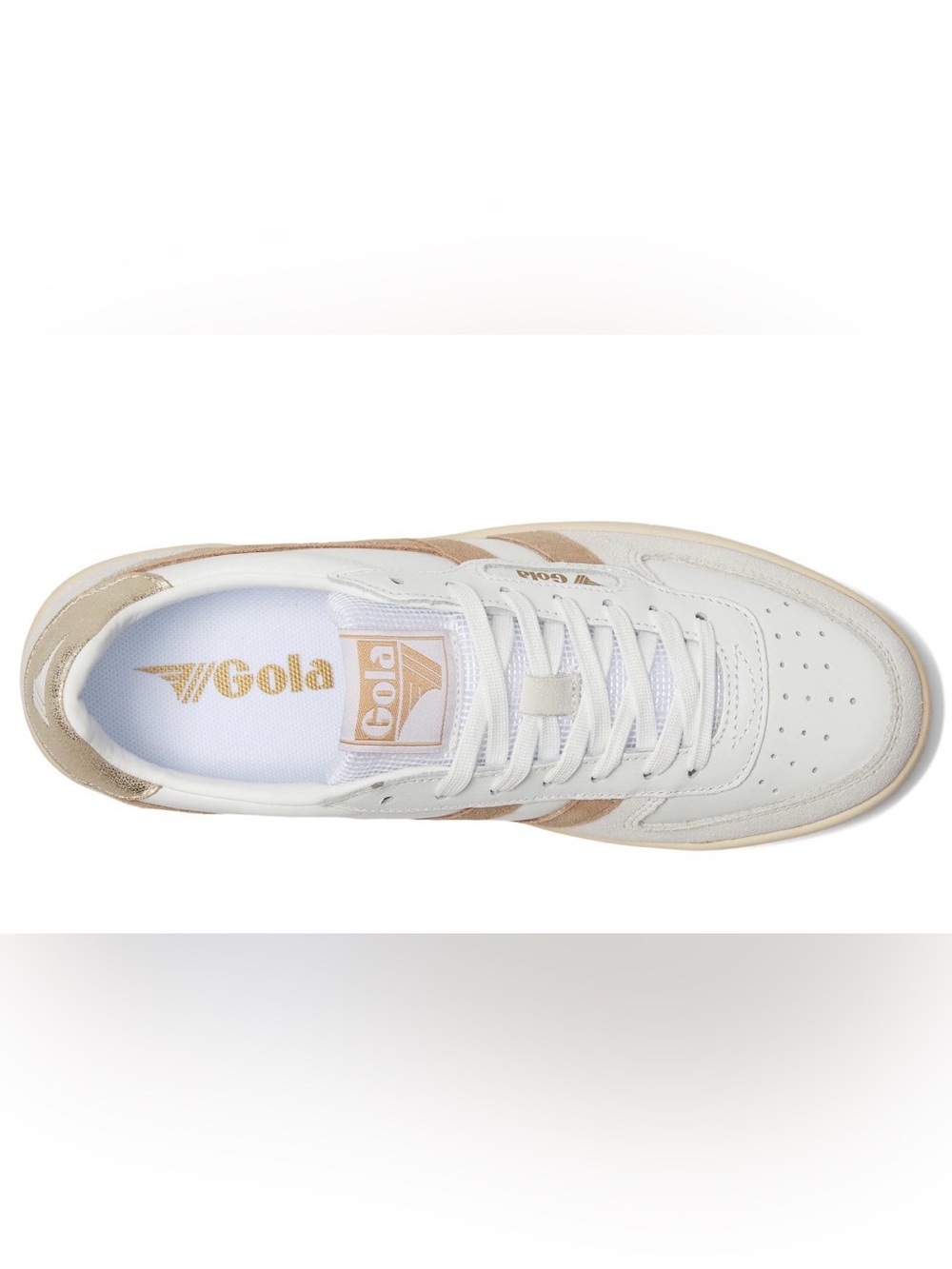 Gola Hawk White & Tan Sneaker